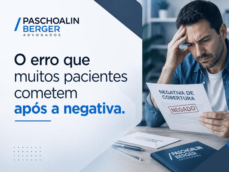 O erro que muitos pacientes cometem após a negativa.