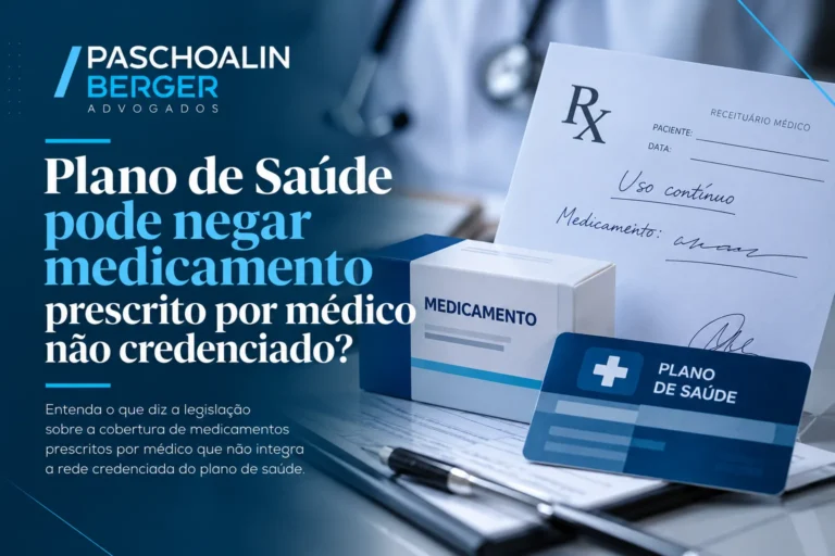 Plano de saúde pode negar medicamento prescrito por médico não credenciado?