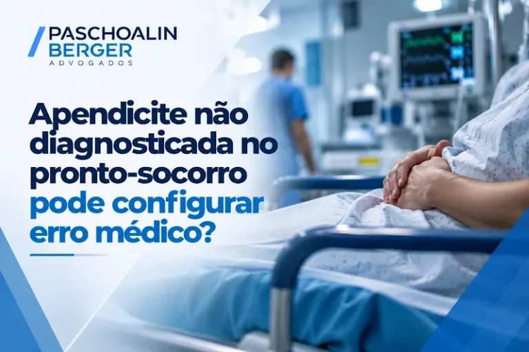 Apendicite não diagnosticada no pronto-socorro pode configurar erro médico?