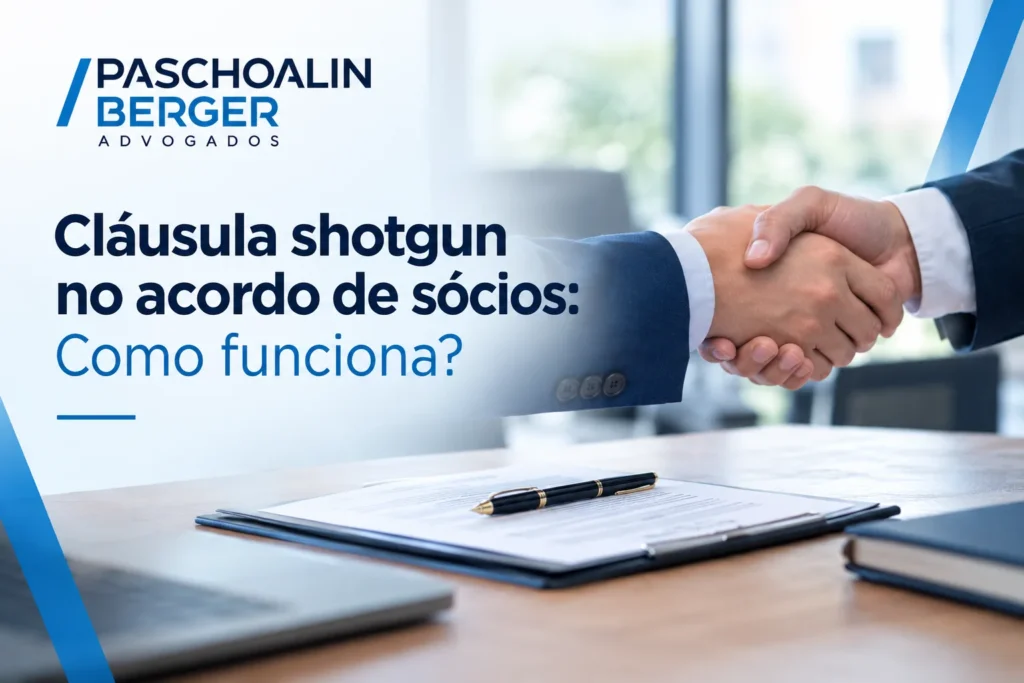 Cláusula shotgun no acordo de sócios: Como funciona?
