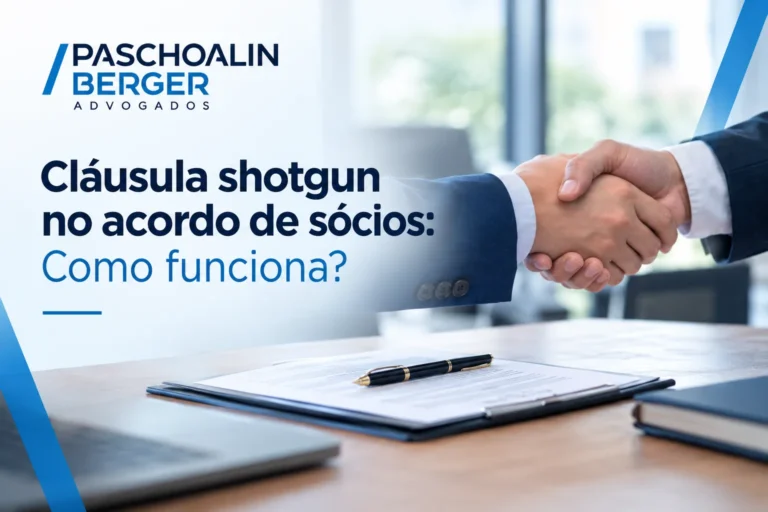 Cláusula shotgun no acordo de sócios: Como funciona?